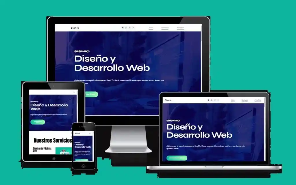 desarrollo de nuestro sitio sisnic.top es adaptable a cualquier dispositivo